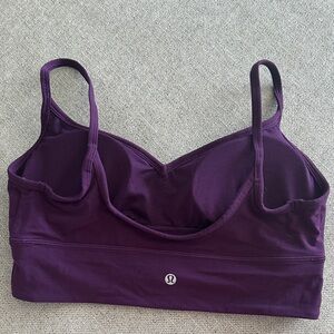 lululemon athletica Deep Purple Sports Bra